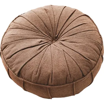Taburet Polštář na podlahu VINTAGE hnědý
