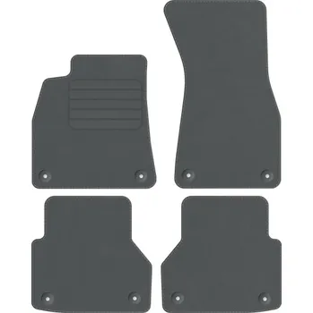 autokoberec Koberce Edecor velurové 4 ks