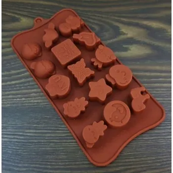 Forma na pečení SILIKONOVÁ FORMA NA LED, PRALINKY, SUŠENKY, ZMRZLINU