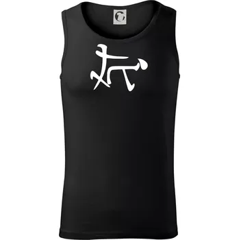 Čínský symbol - soulož - Tílko pánské Core - 2XL ( Černá )