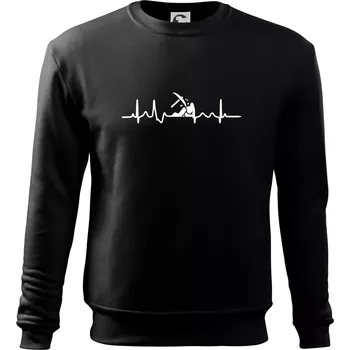 Ekg horník - Mikina Essential dětská - 158 cm/12 let ( Černá )