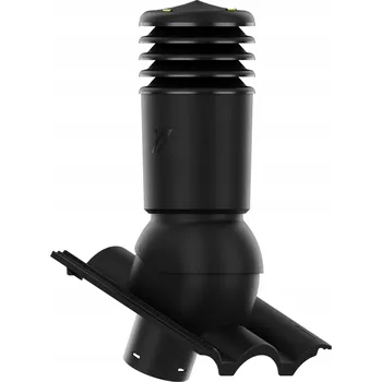 Vrták Větrací komín IZOLOVANÝ HiVent fi125 BRAAS ŘECKÁ ČERNÁ