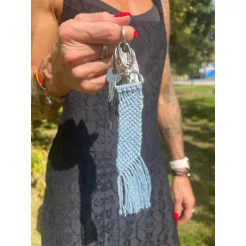 RV studio Louny s.r.o. Velká klíčenka Barva: Modrá