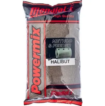 Návnadová surovina Návnada Mondial-F pro method feeder lov kaprů 1 kg - Method Feeder Halibut