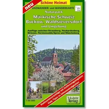 Doktor Barthel Karte Naturpark Märkische Schweiz, Buckow, Waldsieversdorf und Umgebung