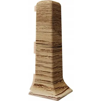 soklová lišta Spojka Vilo PVC 2 x 8 délka 16 cm dub