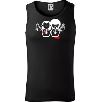 Pánské termoprádlo PF - Postavičky - Tílko pánské Core - XL ( Černá )