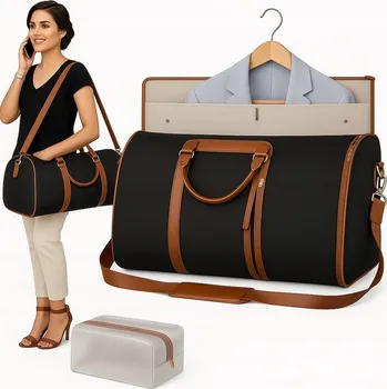 Cestovní taška Skladná cestovní taška | FOLDARA Černá