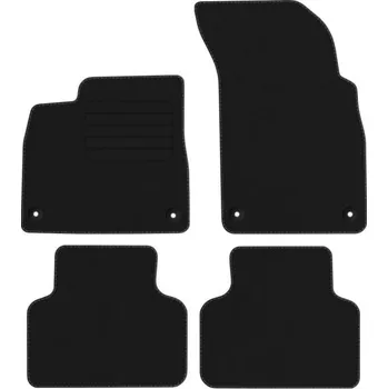 autokoberec Kobercové rohože Edecor velurové 4 ks