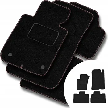 autokoberec Velurové autokoberce Motos 4 ks