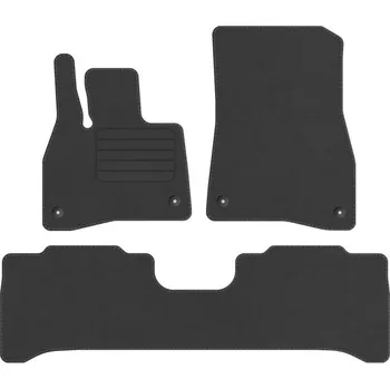 autokoberec Velurové autokoberce Edecor 3 ks