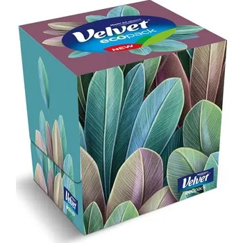 Papírový kapesník Papírové kapesníčky Velvet - 3vrstvé, 56 ks