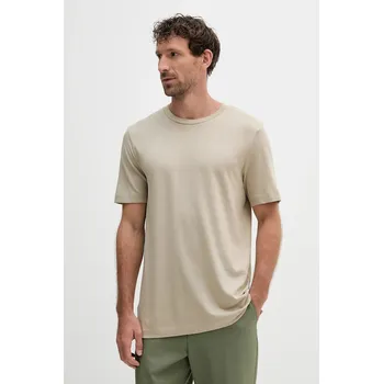 Pánské tričko Tričko BOSS H-Thompson 57 50521129 béžová 80X, vel. L