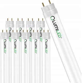 LED trubice 10x LED zářivka trubice G13 T8 18W 1980lm 6500K 160° 120cm Lumiled