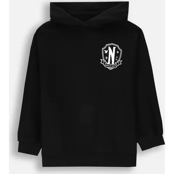 Chlapecká mikina Coccodrillo Dětská mikina bavlna Coccodrillo černá 140