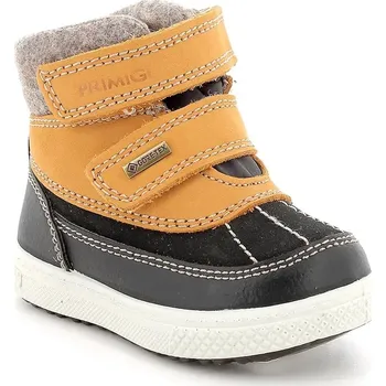 Dívčí zimní obuv Dětské kožené zimní boty Primigi žlutá barva, PBZGT 88566 8856600.19.24 18X, EUR 21