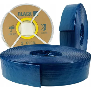 Zahradní hadice Hadicová požární hadice Black gumová 50 m 2" (52 mm) na špinavou i čistou vodu