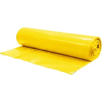 Pytle na odpadky Pytle na odpad - sytě žluté, 120 l, 40 mic, 25ks