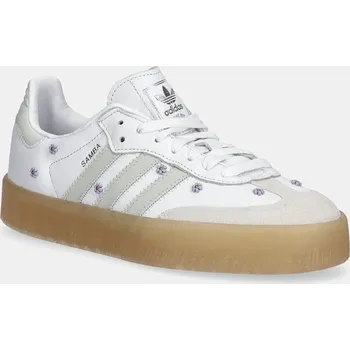 Dámská obuv Kožené tenisky adidas Originals Sambae W JS3954 bílá 00X, EUR 41 1/3