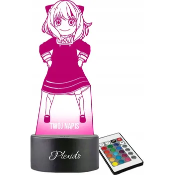 Lampička Plexido vícebarevná Noční lampa