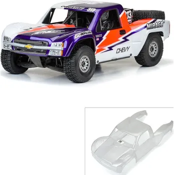 RC náhradní díl Pro-Line karosérie 1:7 2007 Chevy Silverado: Unlimited Desert Racer