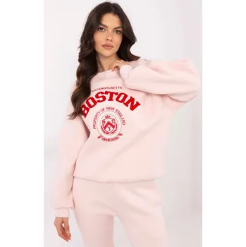 Dámská mikina Dámská zateplená mikina s potiskem a nášivkami, universal