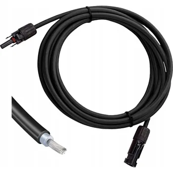 elektrický kabel Kabel Prodlužovací Kabel Délka 3m 6mm2 Konektory MC4 Pro Solární Panely
