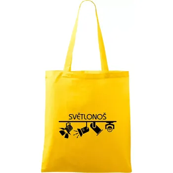 Osvětlovač - světlonoš - Taška bavlněná - 42 x 38 cm ( Žlutá )