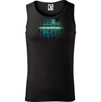 Pánské termoprádlo Zvukař - informace pro návštěníky - Tílko pánské Core - S ( Černá )