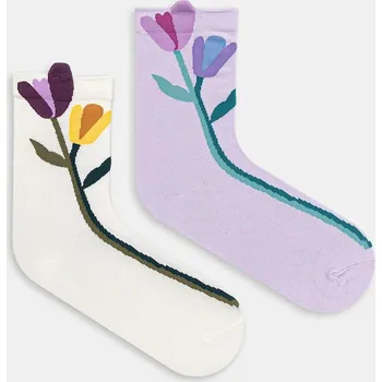 Pánské ponožky Bavlněné ponožky Medicine 2-pack více barev RW25-LGD414 vícebarevná MLA, vel. 39/41