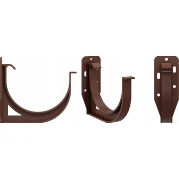 Vrták Držák okapu Krono-Plast 75 mm hnědý