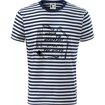 Pánské oblečení Když to neopraví strejda tak nikdo - Triko na vodu - XS ( Prouhovaná )