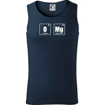 Tabulka OMG O MG - Tílko pánské Core - 2XL ( Námořní modrá (velmi tmavá - téměř černá) )