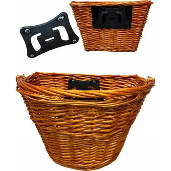 Košík na láhev Košík na kolo Iso Trade 2352 Hnědý Přední