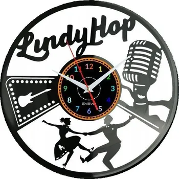 Hodiny Nástěnné hodiny Evevo černé 30 cm