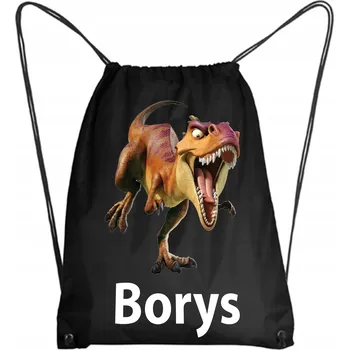 Školní Vak/Batoh na Tělocvik Do Školky Školy DINOSAUŘI + JMÉNO 3