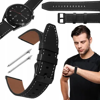 Řemínek na hodinky Řemínek ChronSmarta pro Garmin 22mm černý