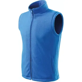Next fleece vesta unisex azurově modrá XS