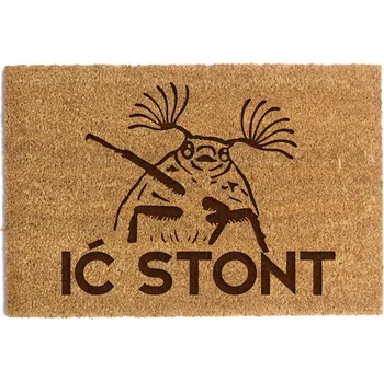 Rohožka ROHOŽKA PŘED DVEŘE "IĆ STONT" 60x90cm