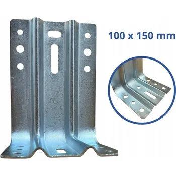 Úhloměr MONTAŽNÍ ÚHELNÍK SILISTO PRO ROZŠÍŘENÍ A SYSTÉMOVÉ ZÁKLADOVÉ LIŠTY 100 x 150 mm