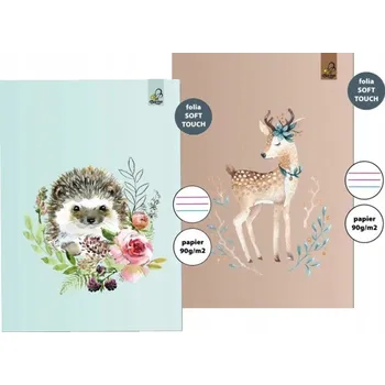 Sešit Sešit A5 s linkami (tři linky) Bee-bee, 32 listů