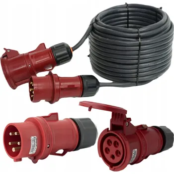 elektrický kabel Kabel ohebný Kulatý (lanko) OWY Mercor 5 x 2,5