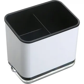 Organizace kuchyně APT Odkapávač na příbory, černý a bílý