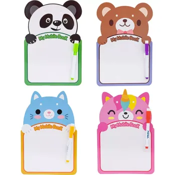 Magnetická kreslící tabulka ASTRA stíratelná tabulka s veselými zvířátky s fixem