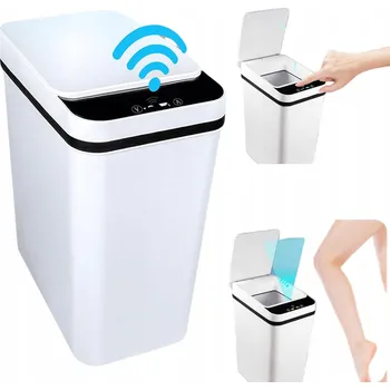 Odpadkový koš Odpadkový koš Bedee 12 l bílý