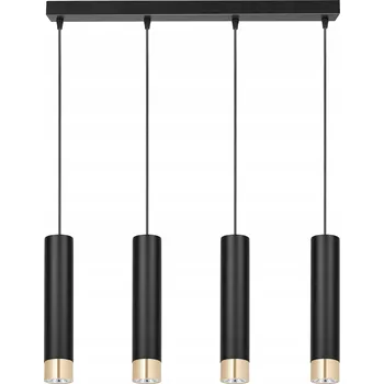 Závěsné svítidlo lustr stropní svítidlo trubice kov LED GU10