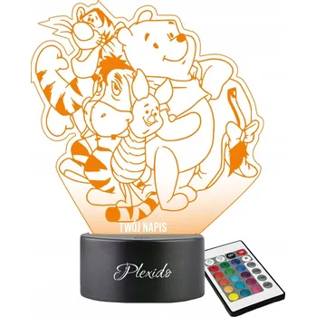 Lampička Plexido vícebarevná Noční lampa