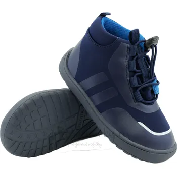Chlapecké polobotky Dětské celoroční barefoot boty Protetika Neo Navy - vel. 20