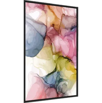 Obraz Plakát v Rámu Barevný MARMOR Abstrakce 60x80