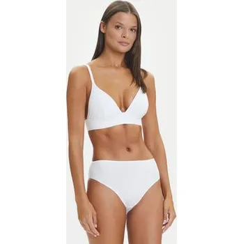 Kalhotky Hunkemöller Klasické kalhotky s vysokým pasem 302036 Bílá M